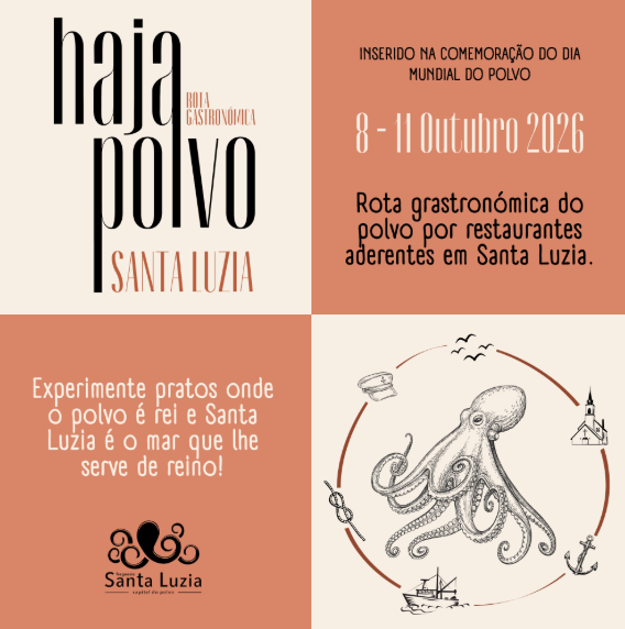 Comemoração do Dia Internacional do Polvo | Haja Polvo – Rota gastronómica — event image